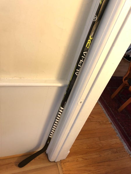 Senior Warrior Right Handed Alpha DX Pro Team Hockey Stick Toe Pro Stock