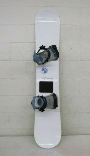 5150 Enigma 151cm Twin-Tip All-Mountain Snowboard w/Salomon S2 Bindings GREAT