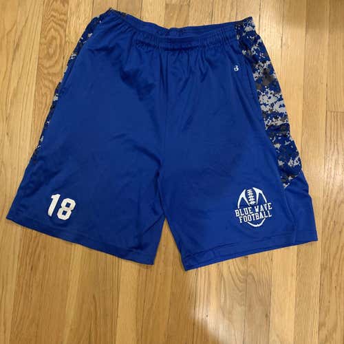 Darien Blue Wave Football Shorts
