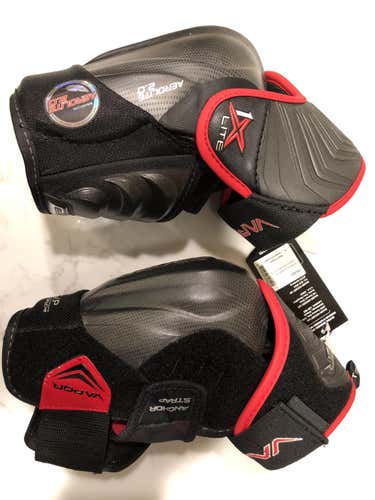 New Senior Small Bauer Vapor 1x Lite Elbow Pads