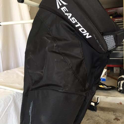 Black Senior Medium Easton Hockey Pants