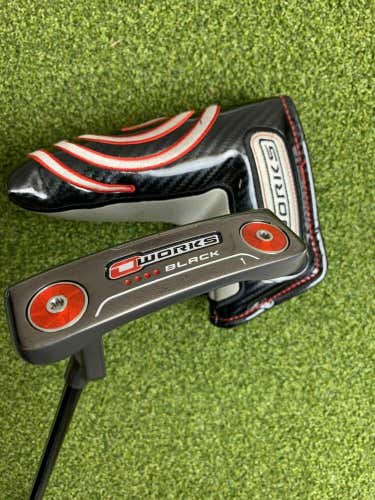 Odyssey O-Works Black #1 Putter, 34" LH