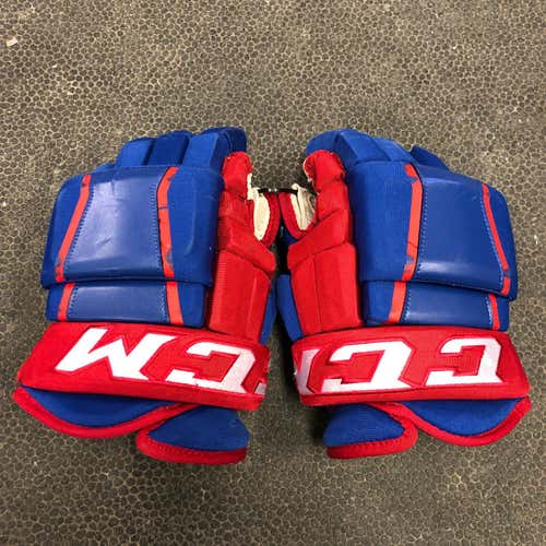 UMass Lowell - Senior CCM HG97 Gloves 14" Pro Stock (UG056B)