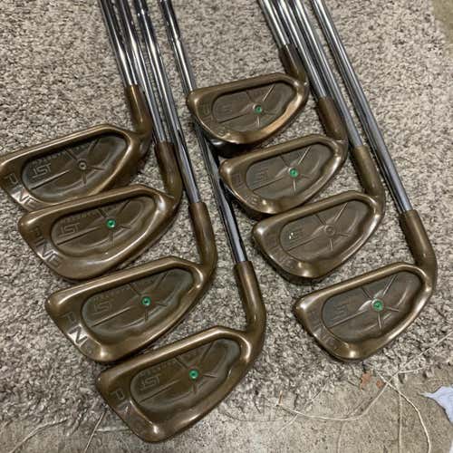 Men's Left Handed ISI Beryllium Copper Stiff Flex Steel Shaft Iron Set