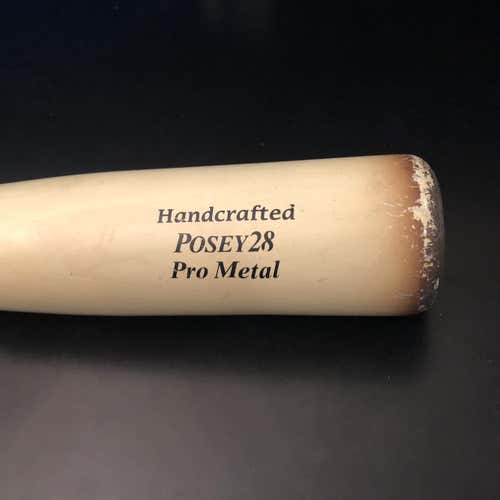 Used-2018 Marucci Buster Posey Alloy (-10) 18 oz 28" Bat