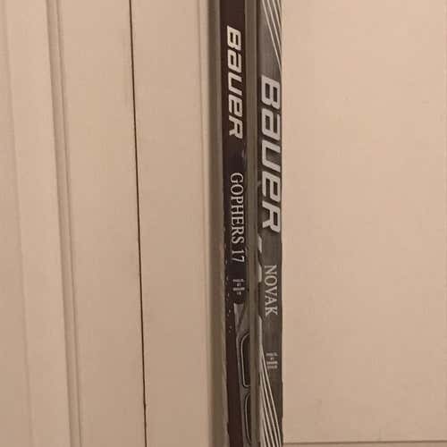 2 Pack-Senior Left Handed Vapor 1X Toe Pro Stock Hockey Stick