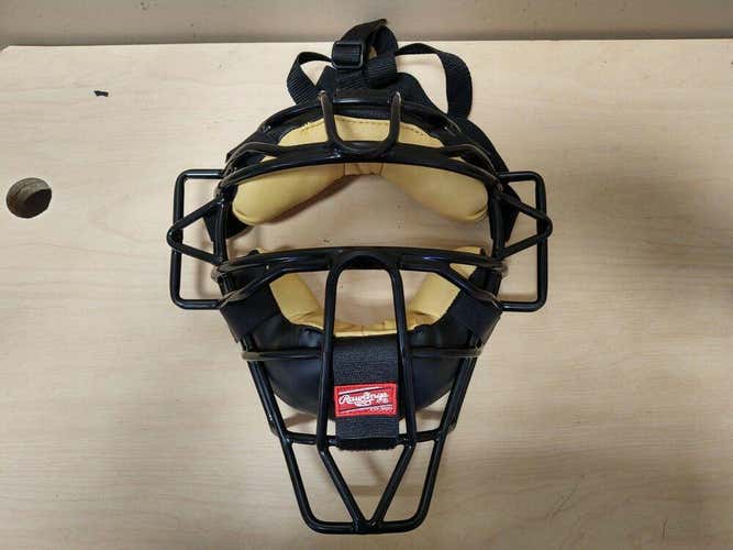 Rawlings Umpire Facemask LWMX BLBC2 Black Never Used