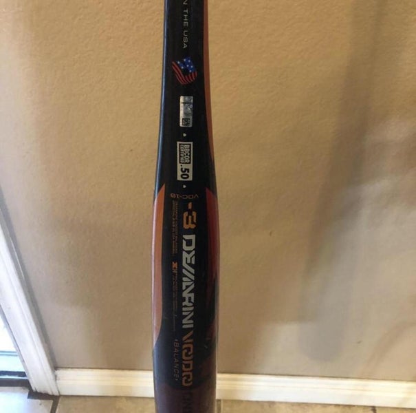 High School/College 2018 Hybrid Voodoo (-3) 29 oz 32" Bat