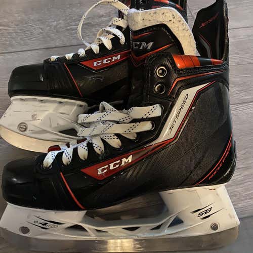Senior CCM JetSpeed FT1 D&R (Regular) Pro Stock Size 7.5 Hockey Skates
