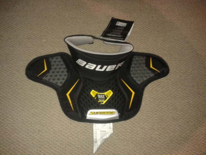 Black New Senior Bauer or TRADE for Brian's Neck Guard
