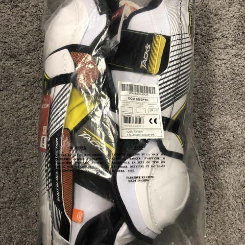 New CCM Tacks Pro Stock Shin Pads
