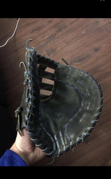 Black High School/College First Base A2000 12.25" Baseball Glove