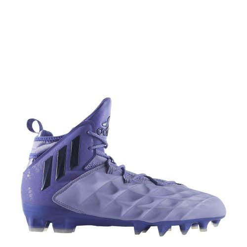 Adidas Freak LAX Mid sz 8 Purple Lavender Lilac CQ1349 Lacrosse Cleat
