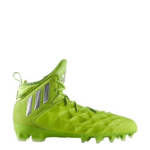 Adidas Freak LAX Mid sz 11.5 Lime Green Apple Slime CG4245 Lacrosse Cleat