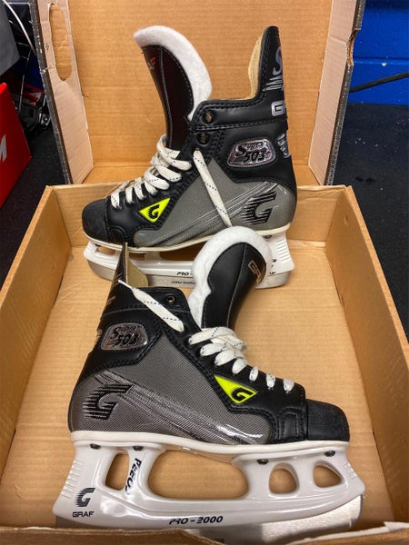Junior Graf Supra 503 D&R (Regular) Size 3.5 Hockey Skates