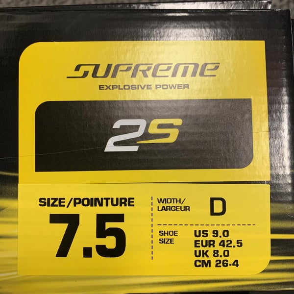 PRICE IS FIRM! Bauer 2S Senior Sz 7.5D Skates