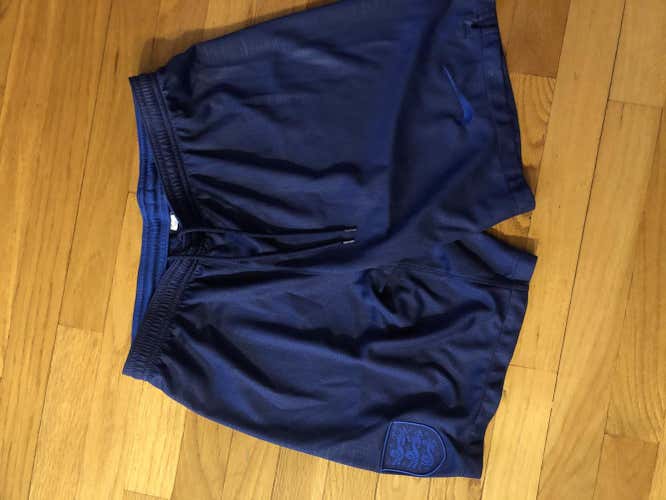 England Soccer team practice shorts- Adult Medium