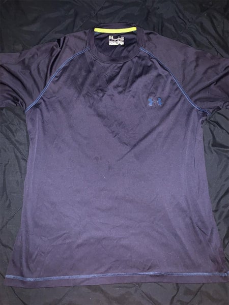 under armour loose fit Baseball Jersey Style Shirt Long Sleeve Sz Large