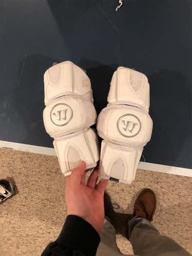 White Evo Pro Arm Pads