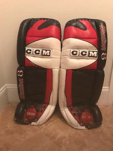 CCM Heaton 8 34" Goalie Leg Pads Senior