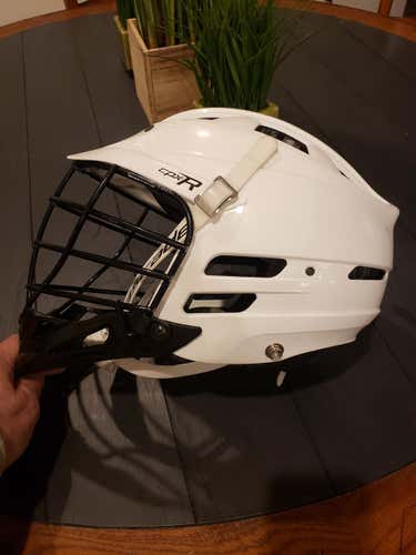 White Adult Player Cascade CPX-R Helmet