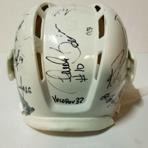 LONG BEACH ICE DOGS 99'00 IHL Team Signed Autographed Hockey Helmet w COA
