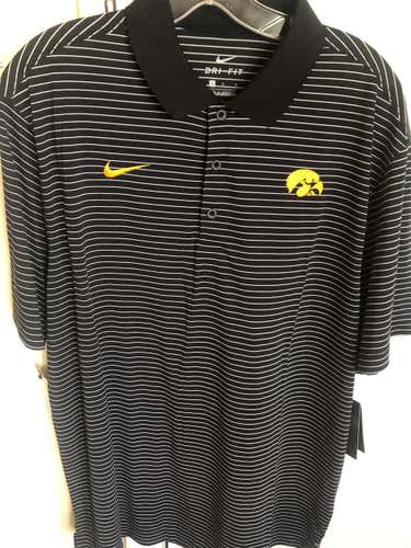 Iowa Hawkeyes Nike Men’s NCAA Polo Tee Large