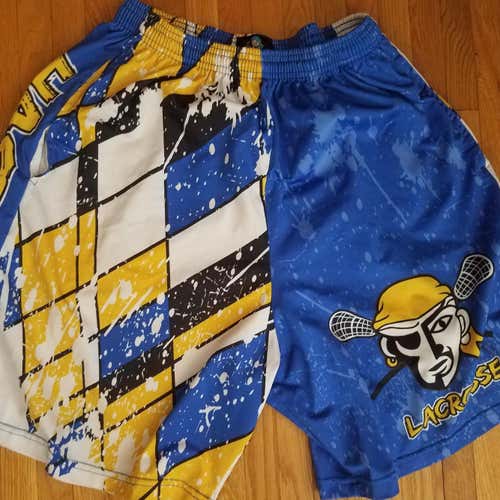 Blue Thread Head Lacrosse Shorts
