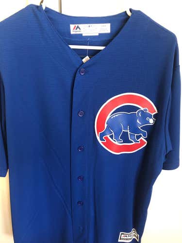 Chicago Cubs Majestic Men’s “Back Logo” Jersey Large