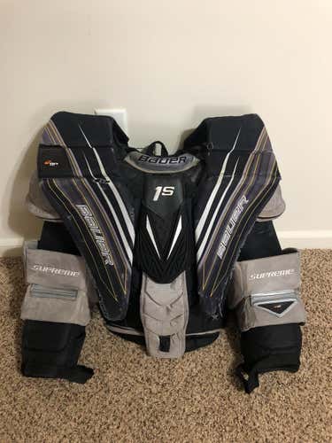 Senior Extra Large Bauer Supreme 1S Chest and Arm Protector Pro Stock Goalie Chest Protector