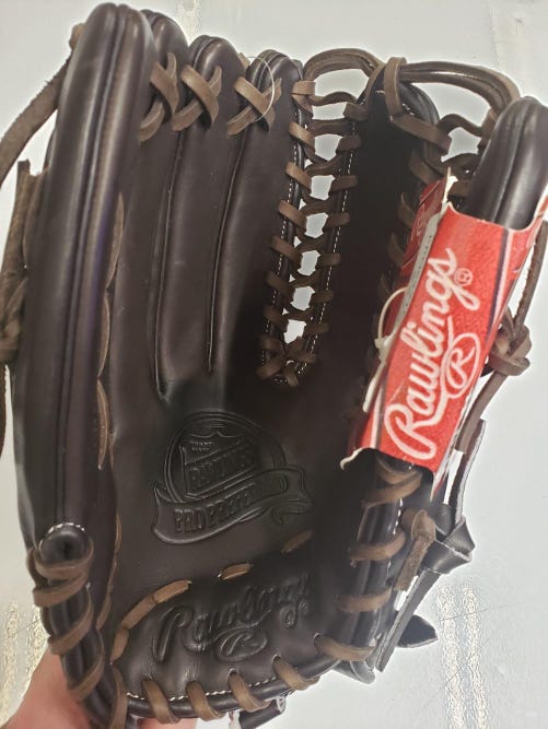 New Rawlings Pros27tmo Pro Preffered Left Handed Outfield Baseball Glove 12.75"