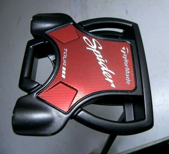 TaylorMade Spider Tour Black Double Bend Putter 35" RH + Headcover