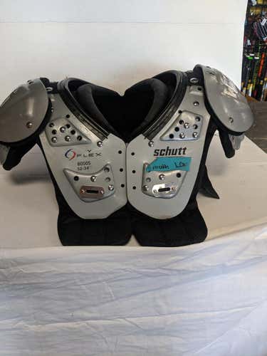 Used Schutt Y Flex Lg Football Shoulder Pads