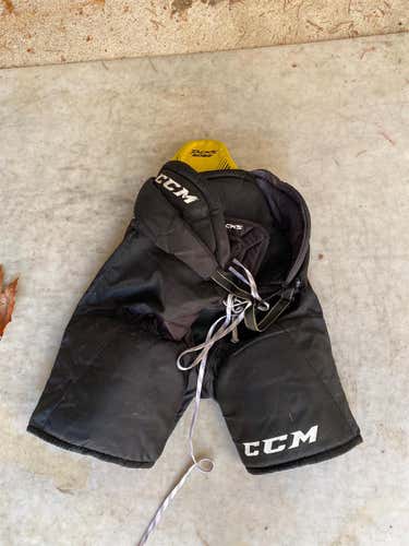 Black Senior Small CCM Tacks 3092  Hockey Pants