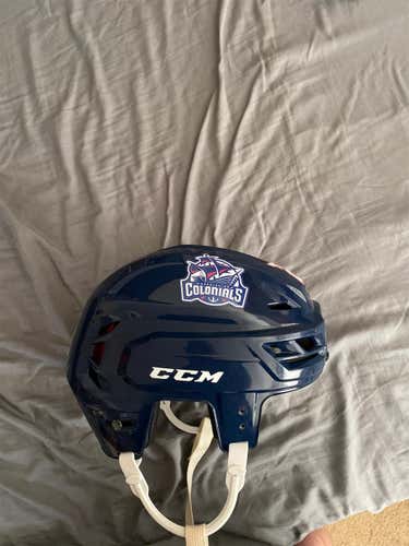 Blue  Medium CCM Tacks 710 Pro Stock Helmet