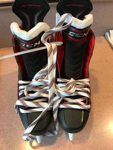 Brand New CCM JetSpeed Skates Size 9.1/4 Colorado Avalanche Pro Stock Return Gelinas