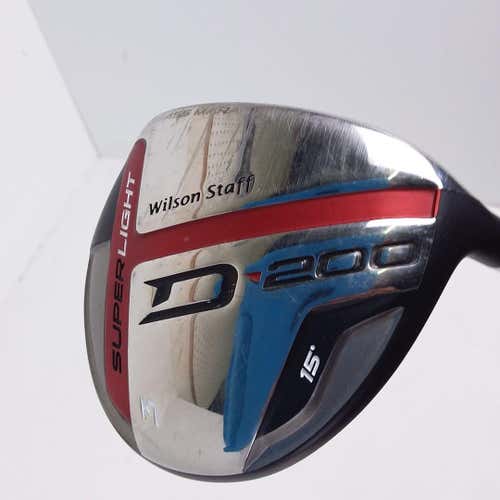 Used Wilson Staff D-200 3 Wood Graphite Regular Golf Fairway Woods