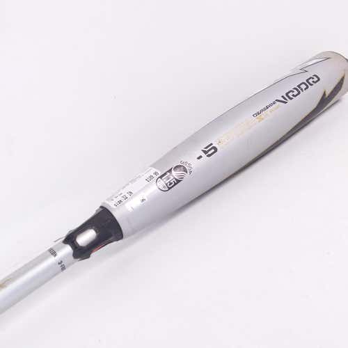 Used Demarini 2019 Voodoo 32" -5 Drop Bb Sb Bats Usssa 2 5 8 Barrel