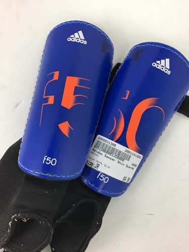 Used Adidas Junior Soccer Shin Guards