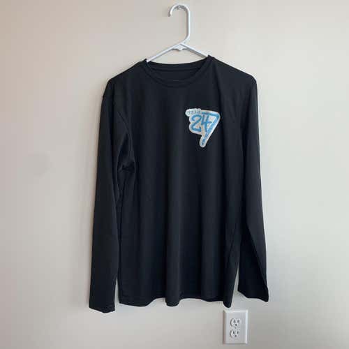 Team 24/7 Black Long Sleeve Shooting Shirt