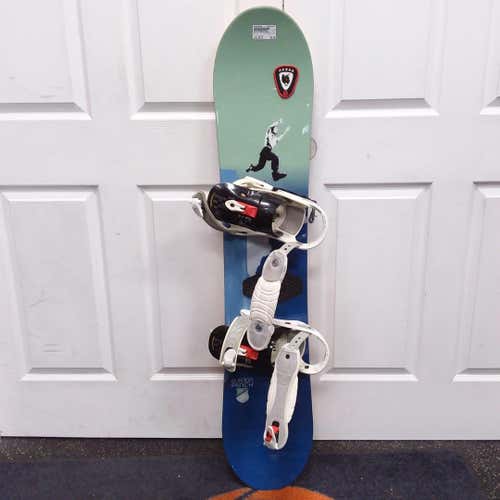 Used Burton Burton Punch 130 Cm Snowboard Boys Combo