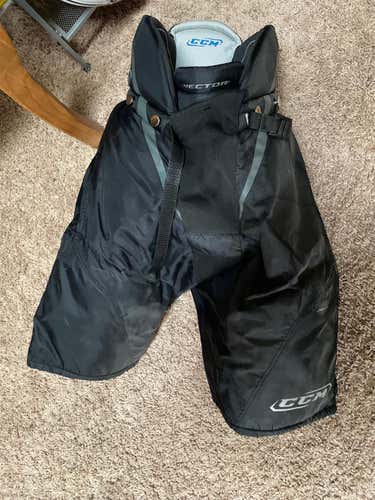Black Senior Small CCM Vector Pro  Hockey Pants