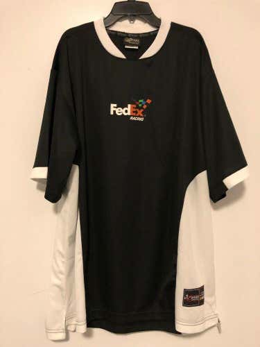 NASCAR Denny Hamlin #11 Fedex Racing Chase Authentics Black Men’s XL Shirt