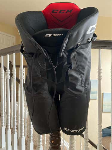 Black Senior Large CCM QLT 230 Hockey Pants