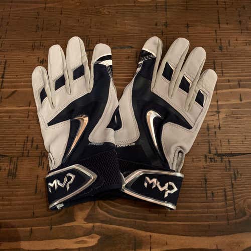 NCAA Penn State University Nike MVP Batting Gloves Size Medium