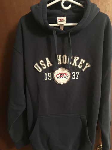 Blue Adult Men's Extra Large Sweatshirt