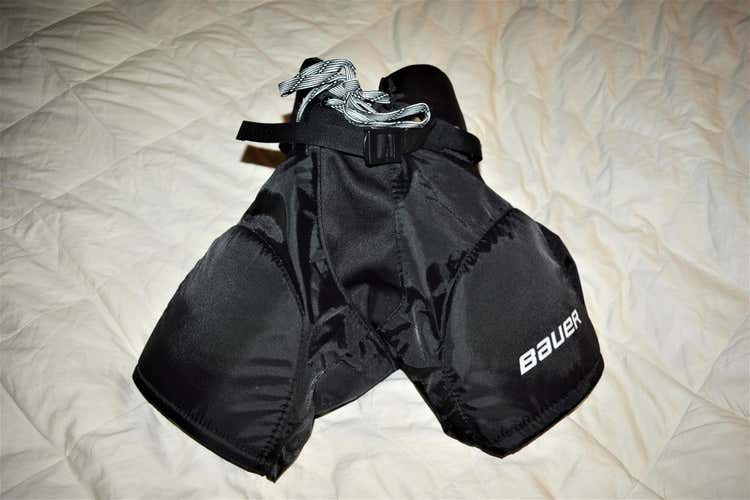 Bauer Nexus 400 Hockey Pants, Black, Youth Small - New