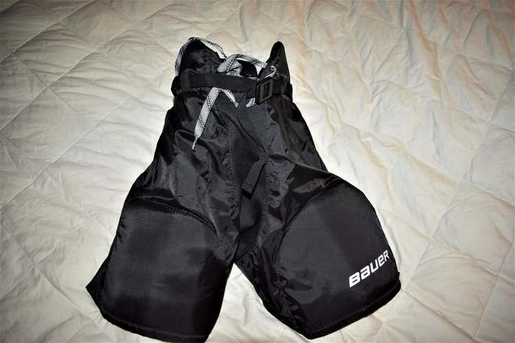 Bauer Nexus 400 Hockey Pants, Black, Youth Large - New