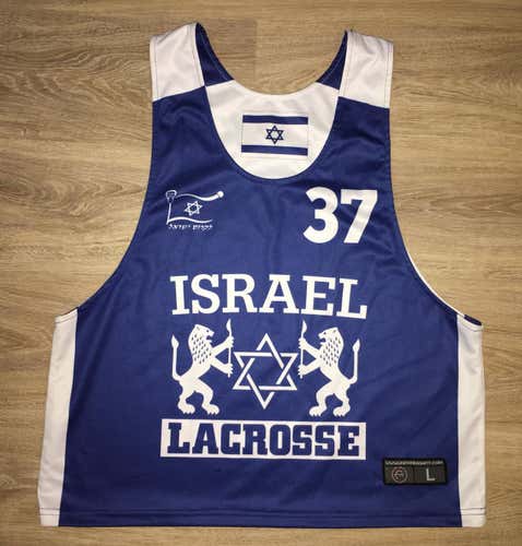 (Large) New Israel National Team Reversible Jersey #37