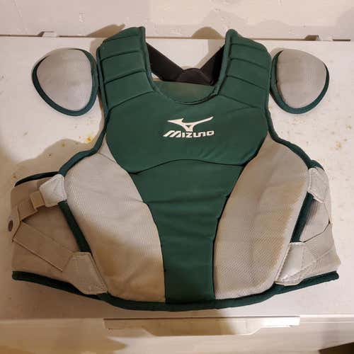 Green Intermediate Mizuno Samurai Catcher's Chest Protector